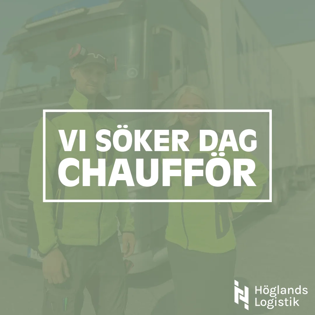 Vi söker dag chaufför