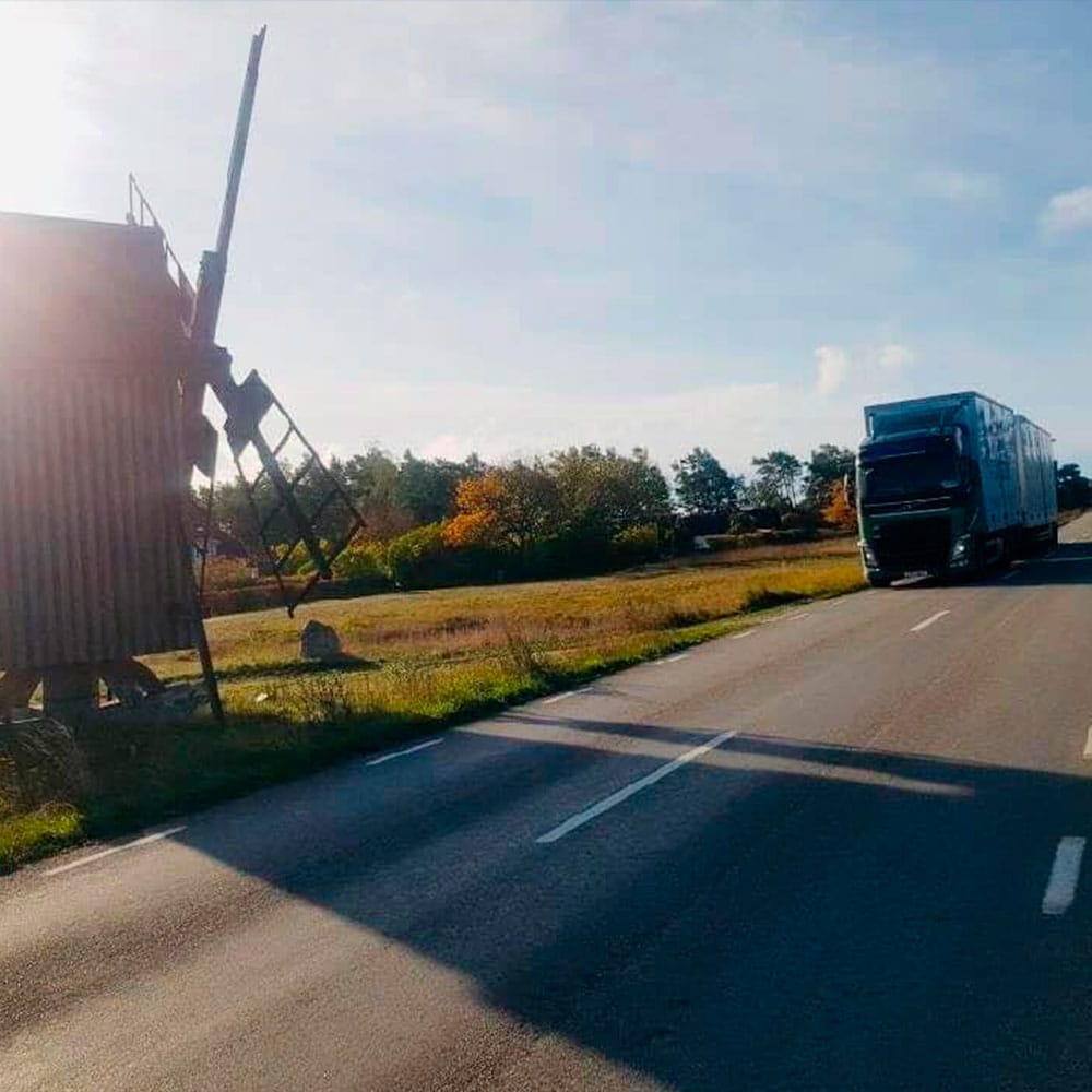Höglands Logistik lastbil