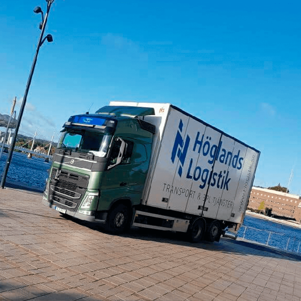 Höglands Logistik lastbil