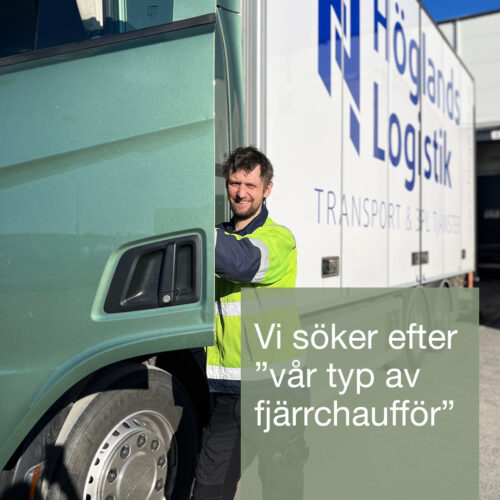 Vi söker fjärrchaufför